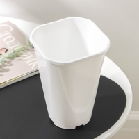 Горшок для цветов &laquo;Роза&raquo;, 2 л, d=14 см, цвет белый