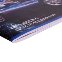 Альбом для рисования А4, 40 листов на скрепке "Нью-Йорк", обложка мелованный картон, внутренний блок офсет 100 г/м&sup2;