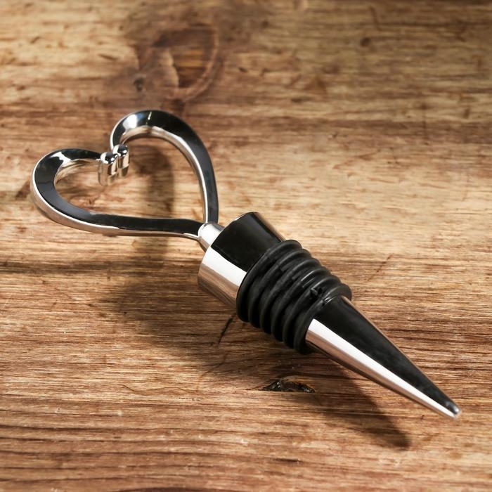 Штопор и пробка для бутылки вина &laquo;Набор для влюбленных&raquo;