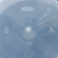 Кашпо для цветов со вставкой &laquo;Арте&raquo;, 3,5 л, цвет прозрачный