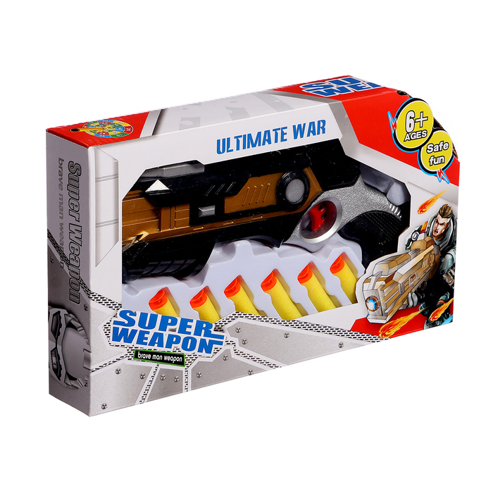 Бластер &laquo;Победитель&raquo;, стреляет мягкими пулями