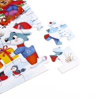 Пазл &laquo;Новогодние развлечения&raquo;, 35 деталей