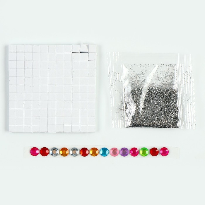 Аппликация в шаре на новый год &laquo;Счастливого Нового Года&raquo;, новогодний набор для творчества