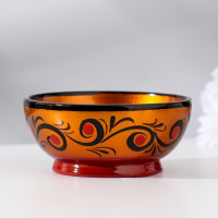 Розетка, 10&times;4 см, хохлома