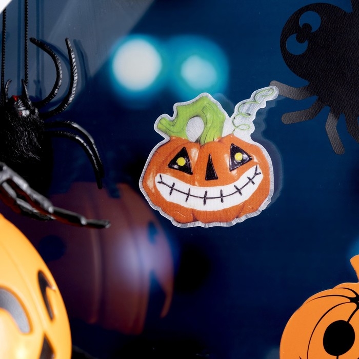 Светодиодная игрушка &laquo;Тыква&raquo; 7.5 &times; 8 см, батарейки AG13х3 ( в комплекте), свечение мульти