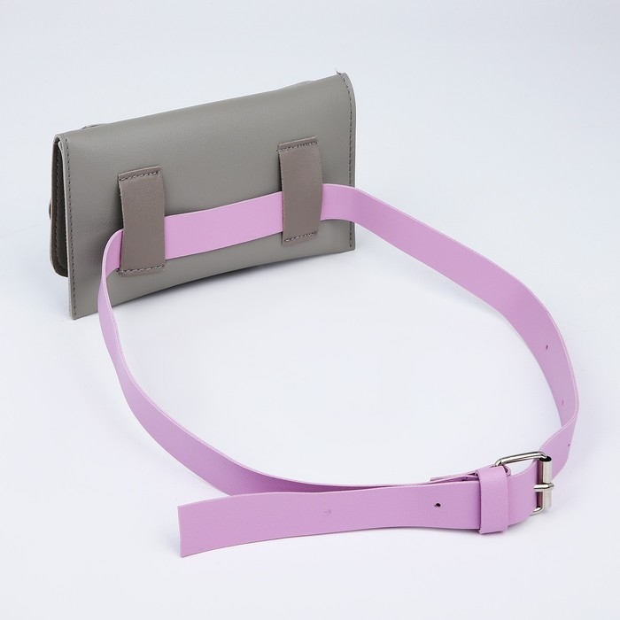 Сумка поясная конверт &laquo;Зайка&raquo; , 19х11 см