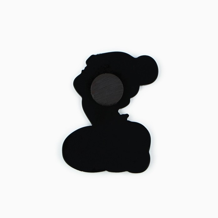 Магнит акриловый новогодний &laquo;Новый год: Новых радостей в Новом году&raquo;, 5 см