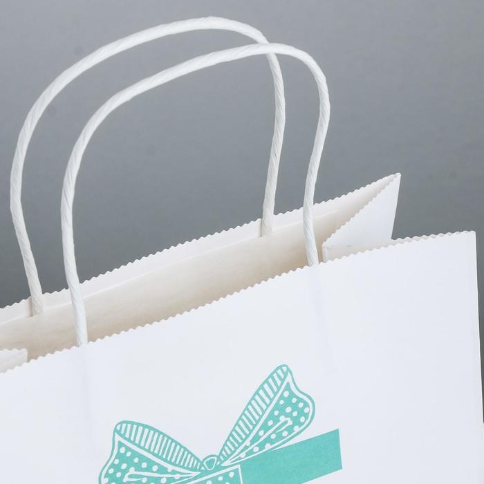 Пакет подарочный, упаковка, &laquo;Дарю радость&raquo;, 22 х 22 х 11 см