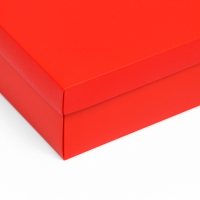 Коробка подарочная складная, упаковка, &laquo;Красная&raquo;, 21 х 15 х 7 см