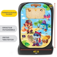 Незапинайка - защитная накидка на сиденье автомобиля &laquo;Пираты&raquo;, 67х47,5 см