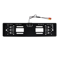 Рамка гос номера с камерой заднего вида, угол 170&deg;, провод 6 м