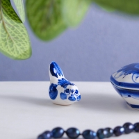 Сувенир &laquo;Синичка&raquo;, малая, 4 см, гжель