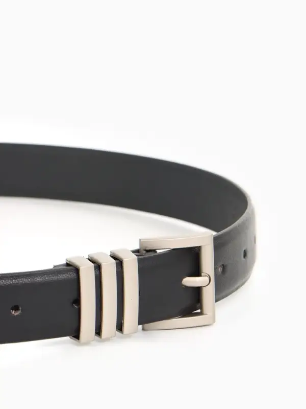 Ремень жен 05-01-02-01, Март2508, 2,8*0,3*110 см, без винта, пряж металл, 1 прокол,