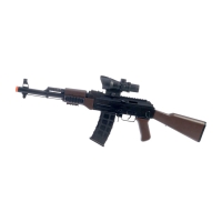 Автомат "АК-47", стреляем мягкими пулями с гильзами