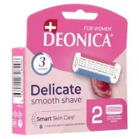 Сменные кассеты DEONICA 3 FOR WOMEN , 2 шт