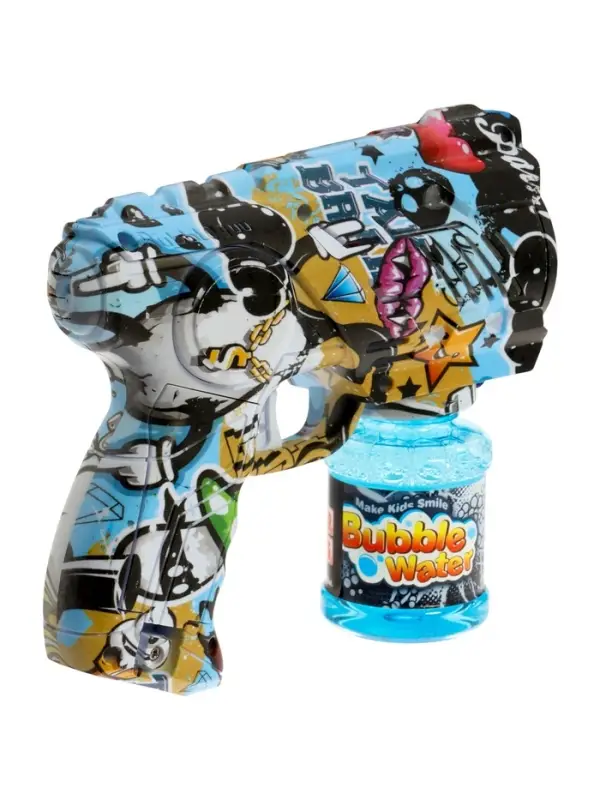 Генератор мыльных пузырей "Граффити", световые эффекты, цвета МИКС