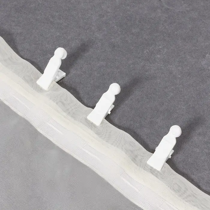 Зажим для штор, 35&times;20 мм, белый