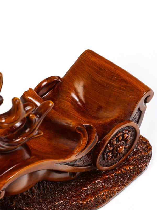 Подставка для бутылки "Олень" под дерево, 17.12.28см