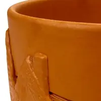 Горшок цветочный с поддоном 5 л, d122/h19,5 см терракот керамика, "Голландия" (М)