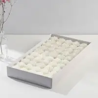 Мыльные лепестки для ванны &laquo;Бутон гвоздики. Белый&raquo;, подарочный, 6&times;6&times;5 см