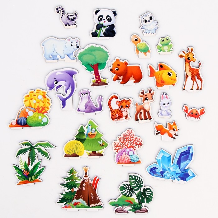 Головоломка. Повтори по образцу &laquo;Зоопарк&raquo;