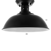 Светильник "Раритет" Е27 черный 34х34х20см BayerLux