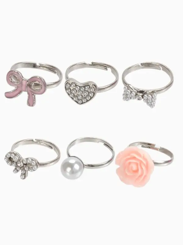 Кольцо детское Выбражулька &laquo;Любовь&raquo;, форма МИКС, МИКС, безразмерное