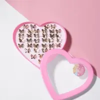 Кольцо детское Выбражулька &laquo;Бабочка ажурная&raquo;, цвет золото, безразмерное