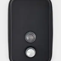 Диспенсер для жидкого мыла St&ouml;lz, механический, 500 мл, нержавеющая сталь, чёрный