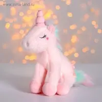 Мягкая игрушка &laquo;Единорог с цветами&raquo;, цвета МИКС