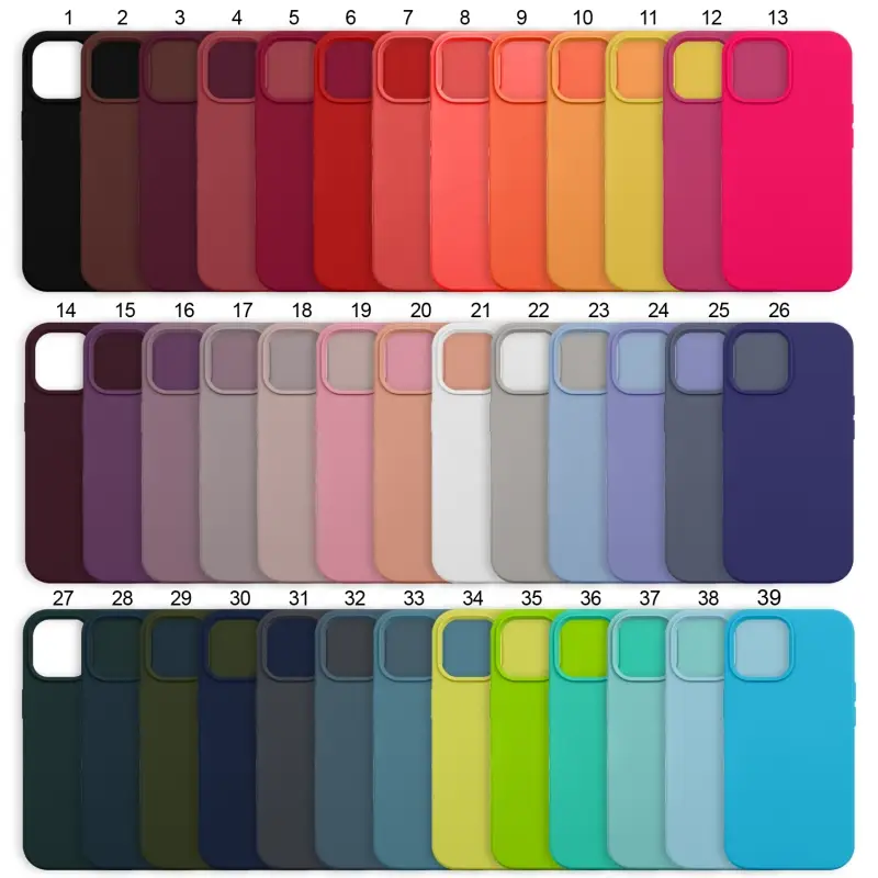 Чехол iPh 13 Pro Silicon Сase APL WS (без лого) без возврата и обмена