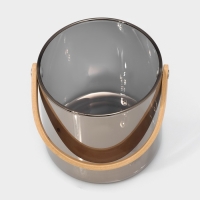 Ведро для льда стеклянное Magistro &laquo;Кайлас&raquo;, 1,5 л, 13&times;13 см