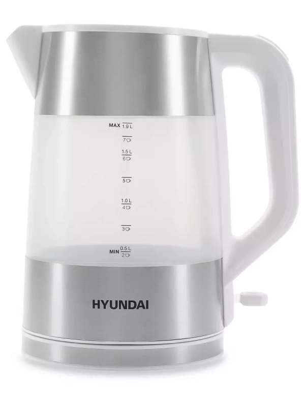Чайник HYK-P4025 1,9л 2200Вт белый (пластик)