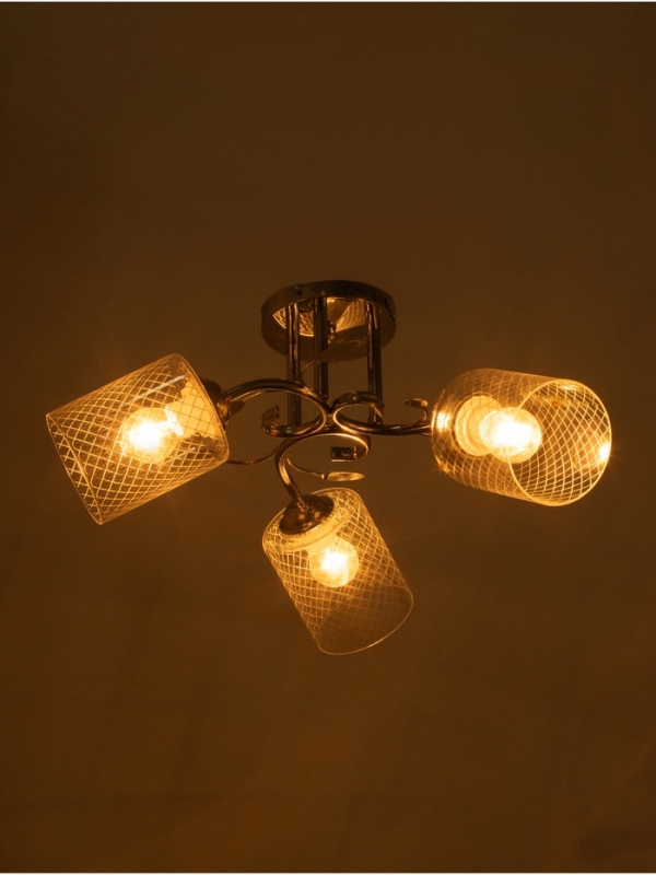 Люстра "Клара" 3х40Вт Е27 хром