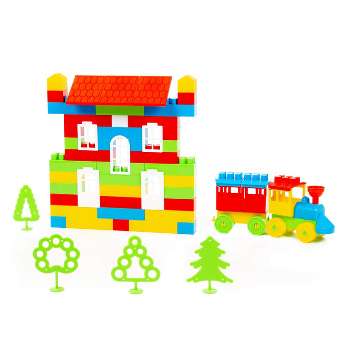 Конструктор &laquo;Строитель средний&raquo;, 95 деталей