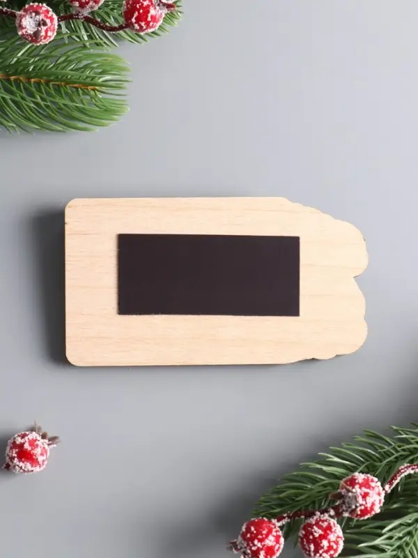 Магнит новогодний с блоком для заметок &laquo;С Новым Годом 2026&raquo;, размер магнита 6.5&times;11.5 см