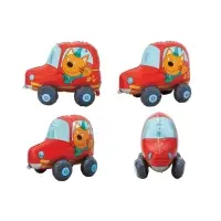 Воздушный шар фольгированный 3D 29" &laquo;Три Кота. Компот в машине&raquo;