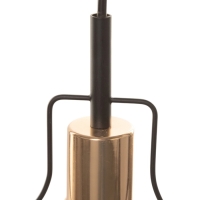 Люстра 2719/6 E27 40Вт черно-золотой 54х54х40 см BayerLux