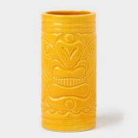 Стакан для коктейлей "Тики остров" желтый