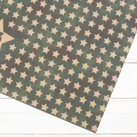 Бумага упаковочная крафтовая &laquo;Звёзды 23 февраля&raquo;, 50 х 70 см