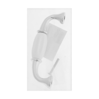 Ручка-скоба CAPPIO RSC012, пластик, м/о 96 мм, цвет хром, 4 шт