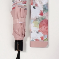 Зонт механический &laquo;Рисунки&raquo;, 4 сложения, 8 спиц, R=47/56 см, d=94 см, МИКС