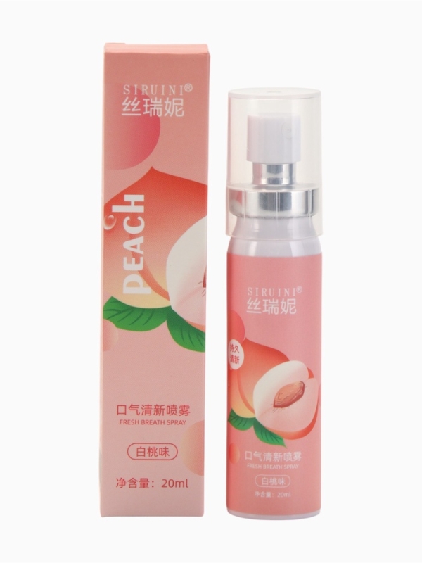 Освежитель дыхания со вкусом персика, 20 мл