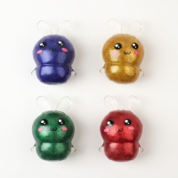 Мялка &laquo;Зайка&raquo; с блёстками, цвета МИКС