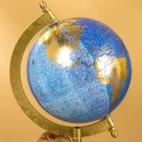 Глобус сувенирный, 17&times;12.5&times;31.5 см, подставка дерево