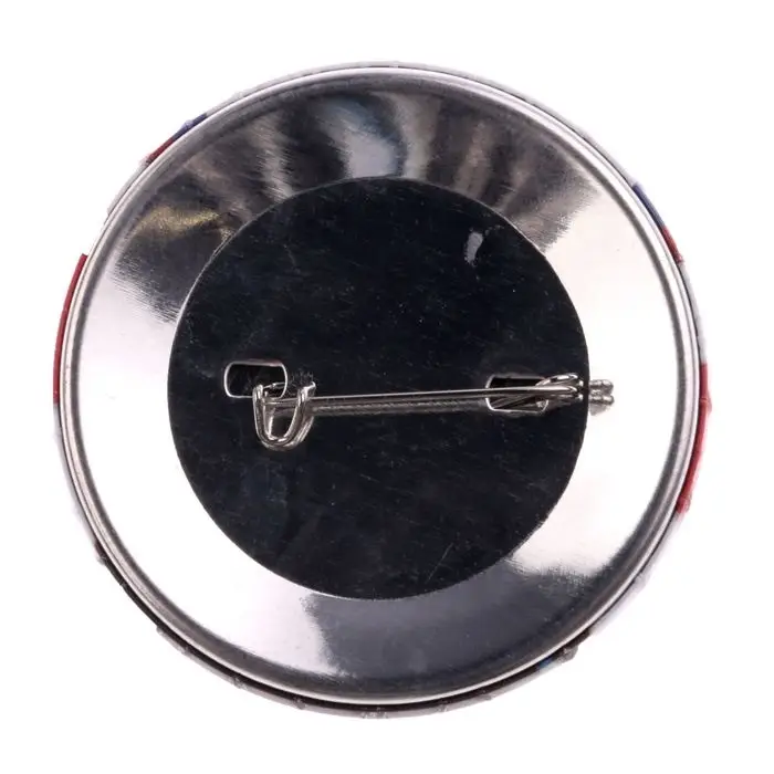 Значок закатной школьный &laquo;Дежурный&raquo;,триколор, d= 56 мм.