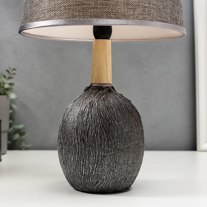 Лампа настольная 16388/1 E14 40Вт серебро 22х22х37 см RISALUX