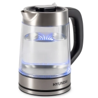 Чайник HYK-G4015 1,7л 2200Вт черный (стекло)