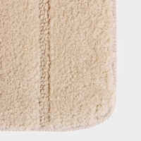 Коврик Savanna, 50&times;80 см, ворс 1 см, микрофибра, бежевый