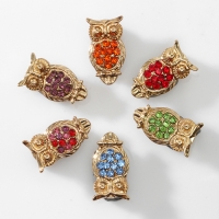 Брошь &laquo;Сова&raquo; мини, цвет МИКС (неделимая фасовка 12 шт., цена за шт.)